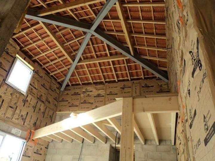 Charpente installée La Roche-sur-Yon