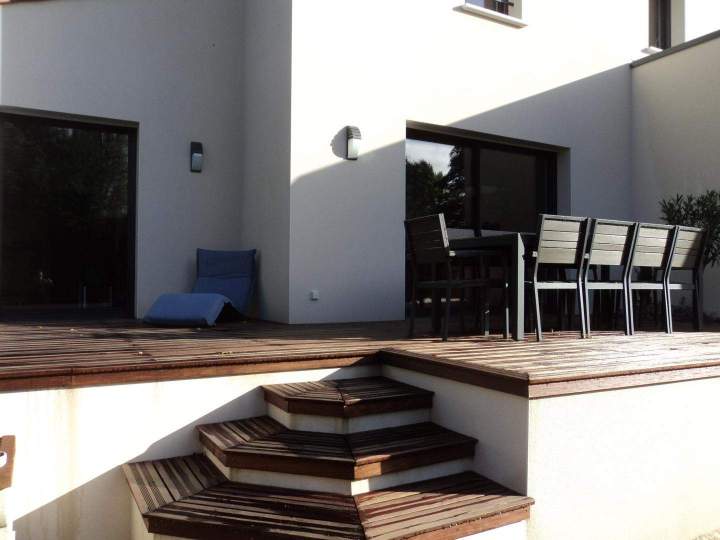 Escalier et terrasse La Roche-sur-Yon