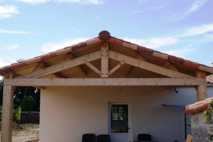 Réalisations de préau en Vendée (8)