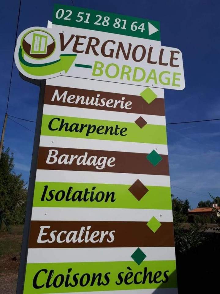 Plaque VERGNOLLE BORDAGE La Roche-sur-Yon