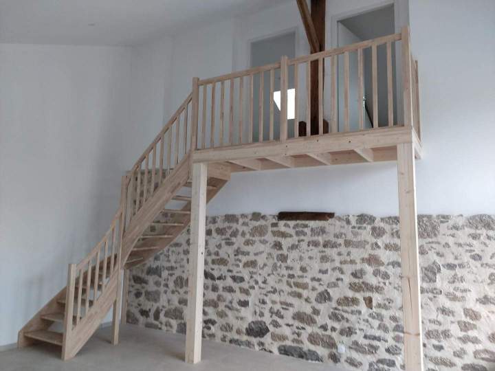 Escalier en bois La Roche-sur-Yon