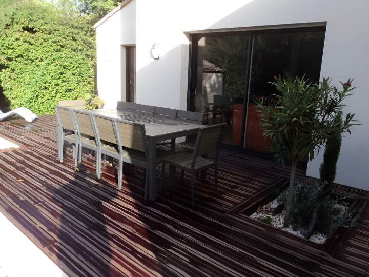 Terrasse pour coin repas La Roche-sur-Yon